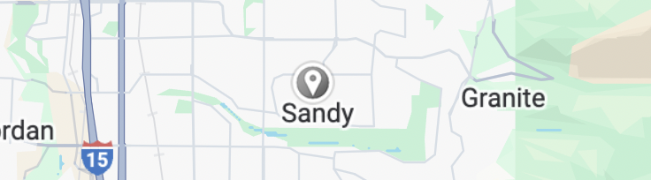 Map showing our location in Sandy, Utah